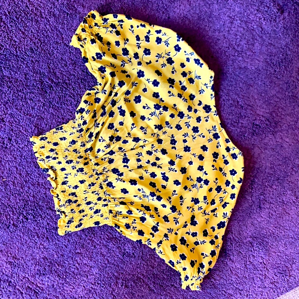 One Set- Flora Skirt & Shirred Waist Top - Picture 3 of 5